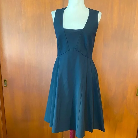 adolfo dominguez blue dress Charlie Blue Striped Off Shoulder Mini Dress